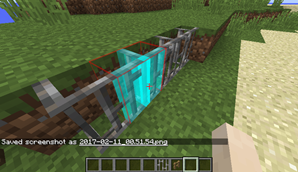 A mix of block outline and overlay