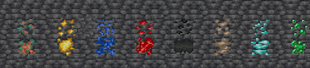 Big deepslate ores compared to regular