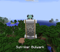 Sun-War Bulwark Shield 3D Model