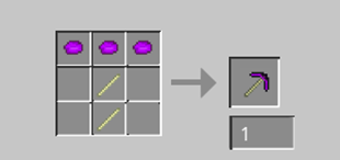 Enderite pickaxe