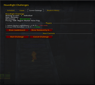 Challenge Lobby and Host Controls