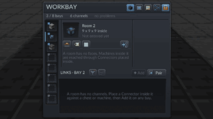 Walk into a room, build, pull it out as an item, rack it in another Workbay: the build comes with it.
