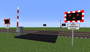 Half Barrier Level Crossing