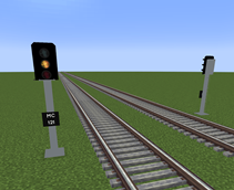 3 Aspect Signal Caution