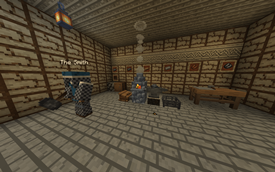 The Viking Forge and Workbench
