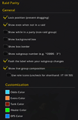 V2 Options Menu