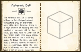 Asteroid Belt in patchouli books