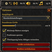 Compact — Quick Controls and Options