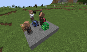 Trade with Villagers!