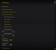 WinStreak Settings