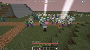 Lightning against the horde