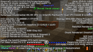 Stress test (118 mods on potato PC)