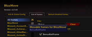 Optional BlizzMove Integration