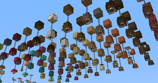 Wood material blocks renamed "Shade" for a rustic vibe!