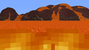 The Vulcano's lava lake
