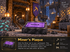 Miner's Plaque