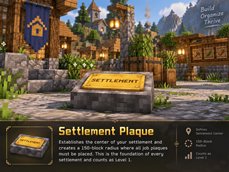 Settlement Plaque