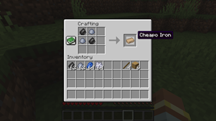 Crafting Cheapo Iron