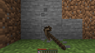 Mining with a Cheapo Iron Pickaxe