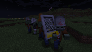 Dark Night with No Doors