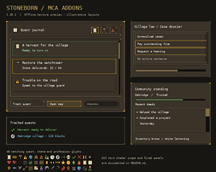 Preview of the GUIs