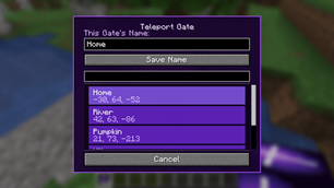 The Screen of the Teleport Gate