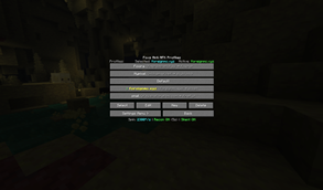 Non Ingame Pre-sets Menu