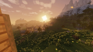 Village Sunset