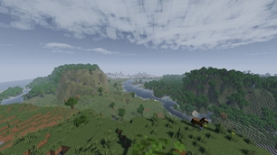 Distant Horizons + Terrain