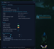 Options: your look, colors, size, and drag the preview into place