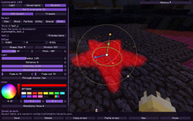 Star Shape from a Blockbench Bone