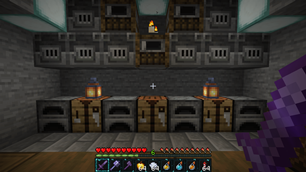 sculk hotbar showcase