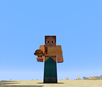 Player holding an ankh