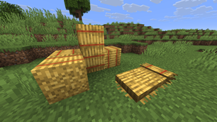 Straw beds/Camas de feno