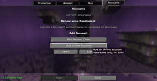 Offline Accounts