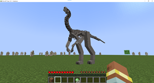 A Gigantoraptor Fossil