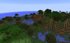 Swampy island