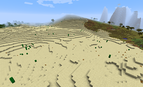 Desert with savanna plateau M