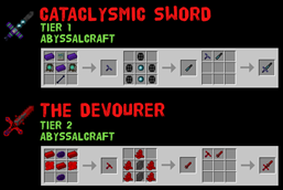 Abyssalcraft Swords