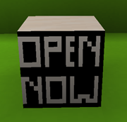 Open and Closed Now Block
