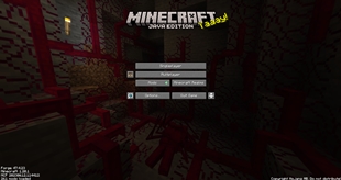 Main screen
