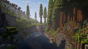 Underground River Under Redwoods
