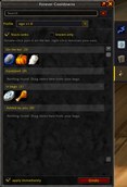 Items and trinkets on a bar