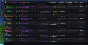 Evaluation window