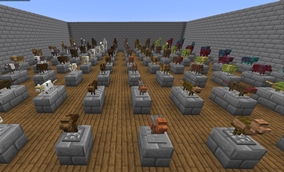 Animal Armor Displays Variations