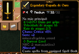 Tooltip with Rarity Legendary