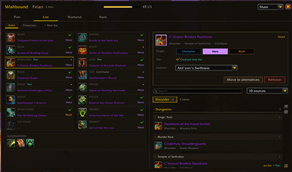 List Tab