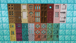 Images of 3D doors and trapdoors