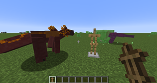 Pouncer next to armor stand {player height}