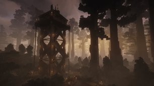 Watch Tower in the woods
